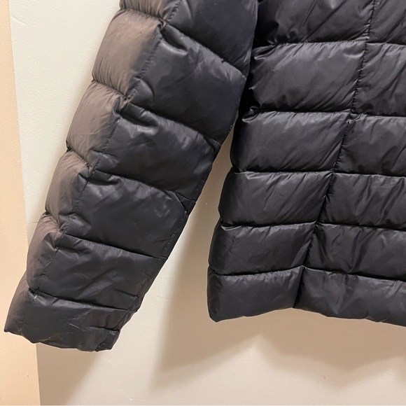 Eddie Bauer Women's Down Puffer Black Zip Up Jacket Size XL - Picture 7 of 13